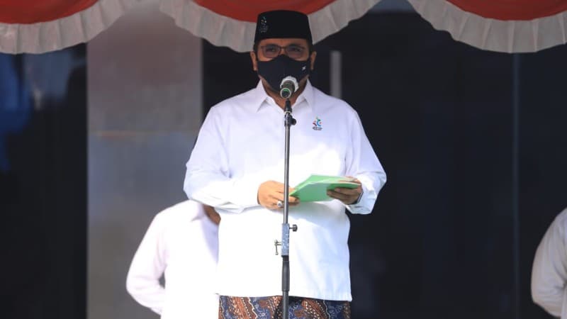 Menag Yaqut Apresiasi Kemampuan Pesantren Hadapi Pandemi Covid-19