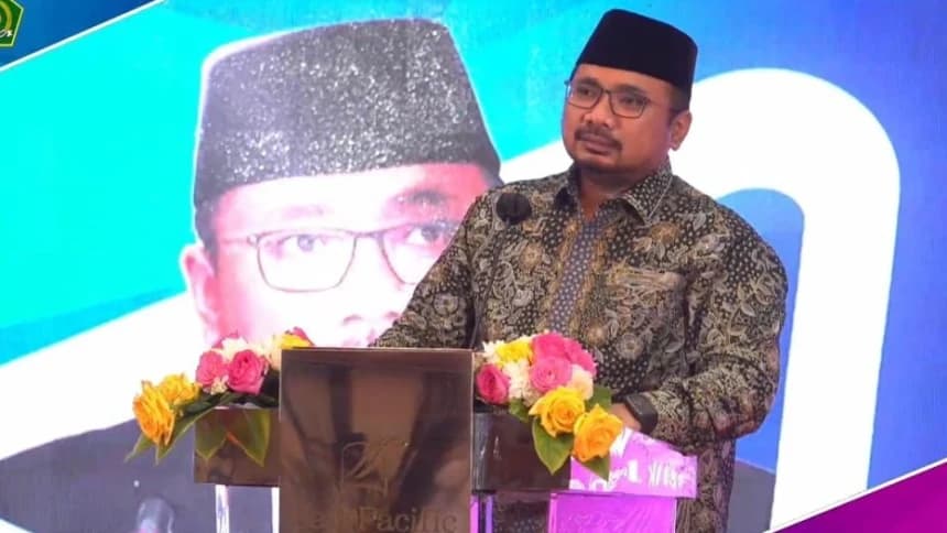 Sampaikan Selamat Idul Fitri, Menag Imbau Umat Islam Jaga Keamanan dan Ketertiban
