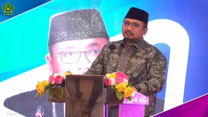 Menag Tegaskan Moderasi Beragama sebagai Jawaban Masalah Konflik Keagamaan