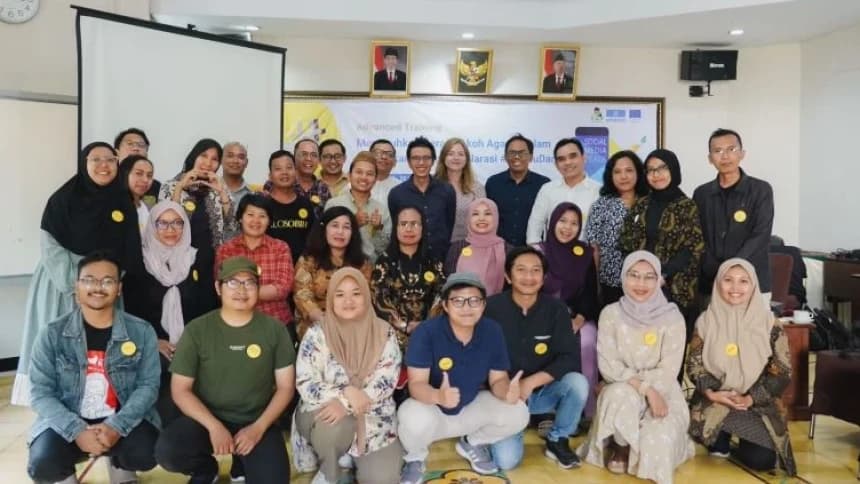 Gusdurian dan UNESCO Latih Tokoh Agama Sampaikan Kampanye Pemilu Damai di Medsos