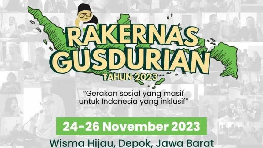 Rakernas Gusdurian Akan Bahas Persoalan Bangsa Jelang Pemilu 2024