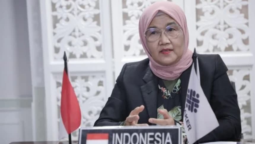 Di Forum Internasional Kemnaker Sampaikan Penerapan K3 dan Dialog Sosial