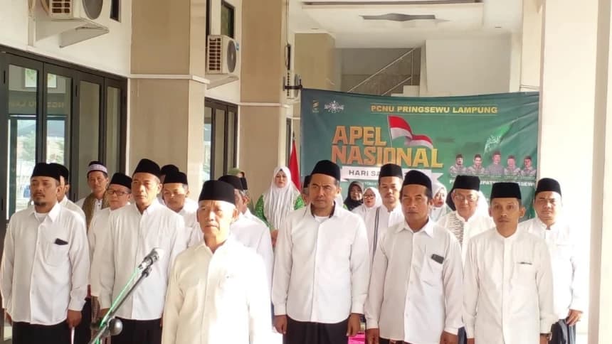 Kemeriahan Apel Hari Santri di Pringsewu: Mulai Upacara sampai Festival Tumpeng