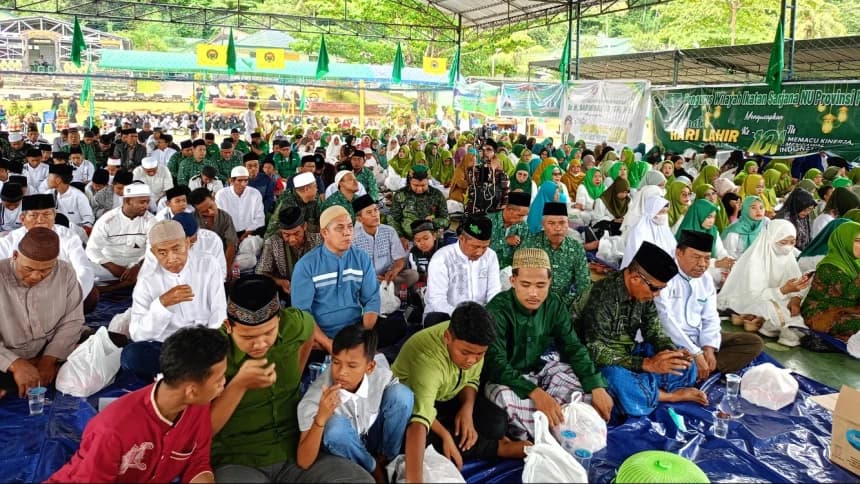 Harlah Ke-101, MWCNU Heram Jayapura Gelar Tabligh Akbar dan Kenang Awal Berdirinya NU