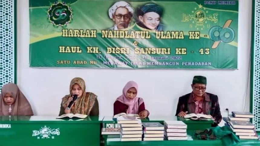 Haul KH Bisri Syansuri Meriahkan Harlah NU Mimika