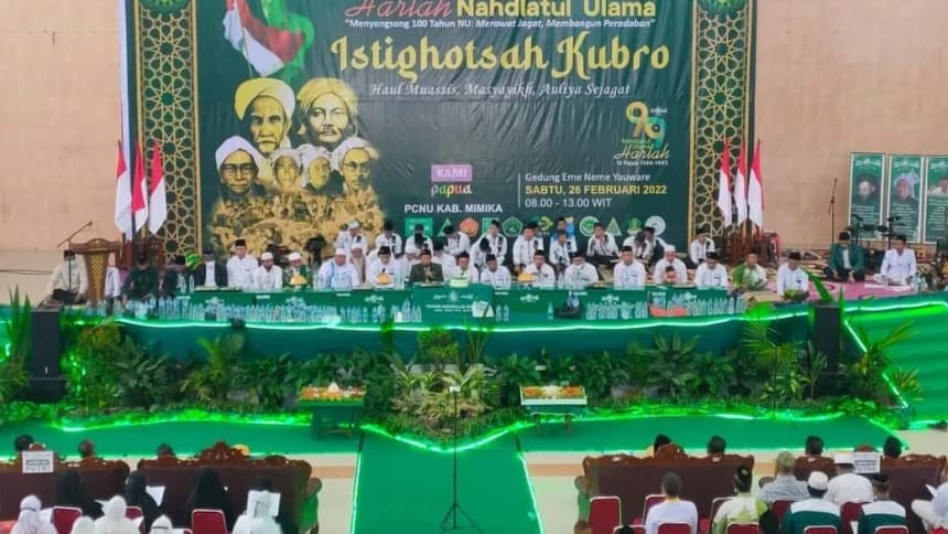 Nahdliyin Mimika Hadiri Istighotsah Kubra dan Haul Masyayikh