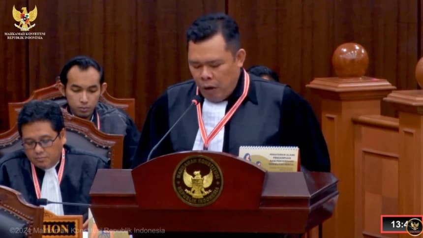 KPU Minta MK Tidak Terima Permohonan Ganjar-Mahfud di Sidang Sengketa Pilpres 2024