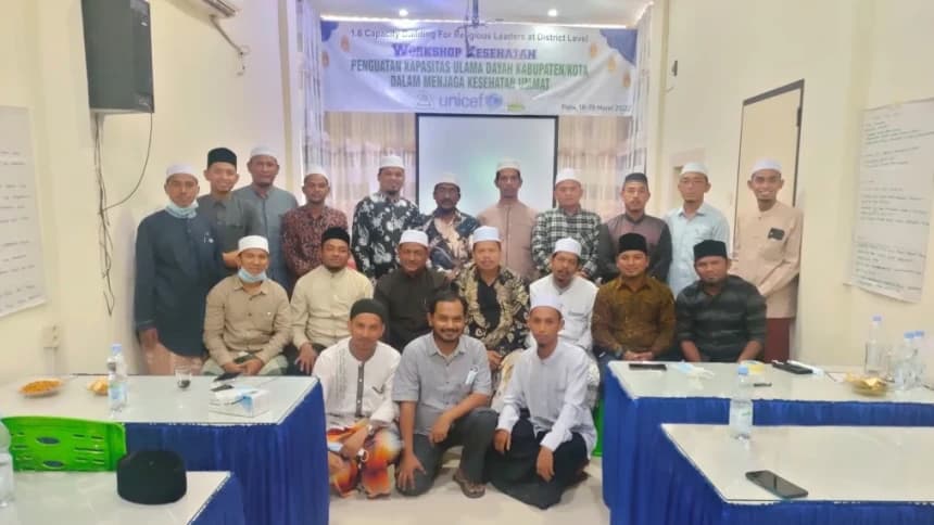 Ulama Aceh Bekerja Sama dengan UNICEF Gelar Lokakarya Kesehatan