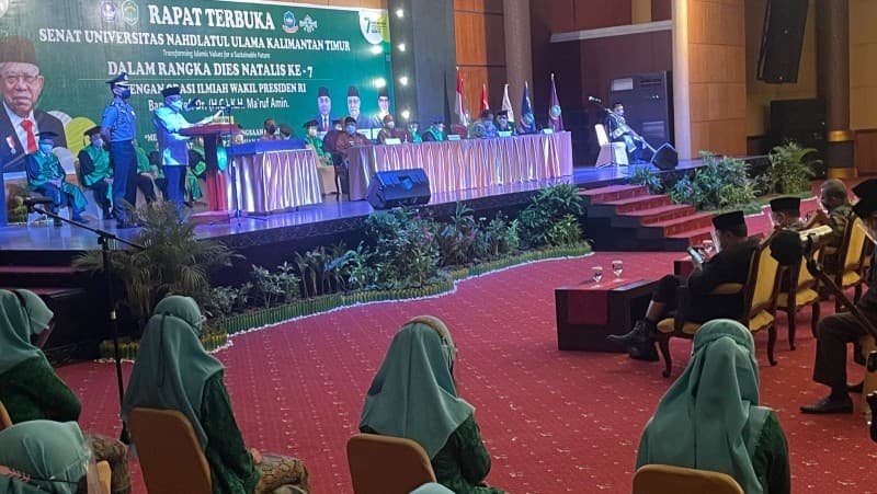 Teknologi makin Maju, Wapres Dorong UNU Kaltim Persiapkan Generasi Kompeten