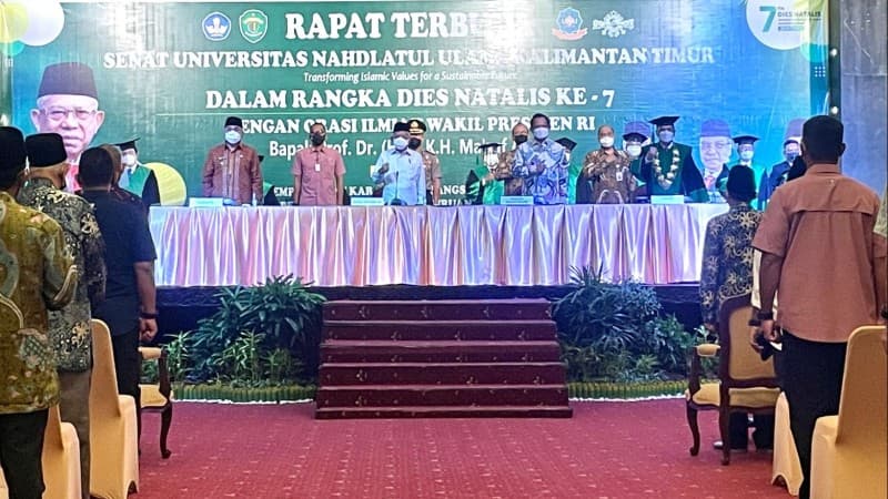 Resmikan Gedung Kampus 2 UNU Kaltim, Wapres Sampaikan Kontribusi Pendidikan Tinggi