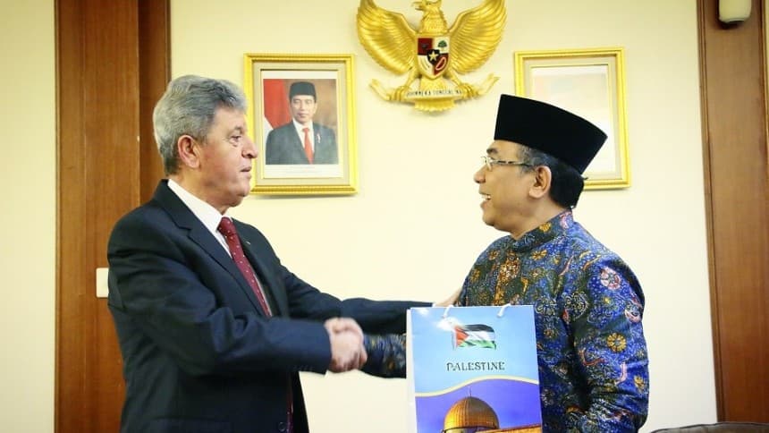 Kunjungi PBNU, Dubes Palestina Ingin Perkuat Hubungan dengan NU 
