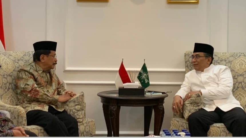 Ketum PBNU Terima Kunjungan Menteri ATR/BPN, Bahas Agenda Kerja Sama