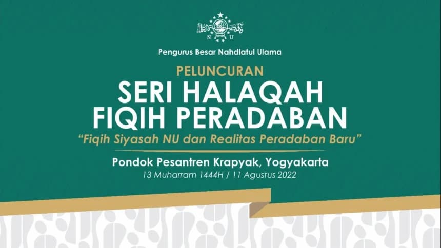 Halaqah Fiqih Peradaban Ajak Kiai Eksplorasi Kitab Fiqih, Kaitkan dengan Realitas