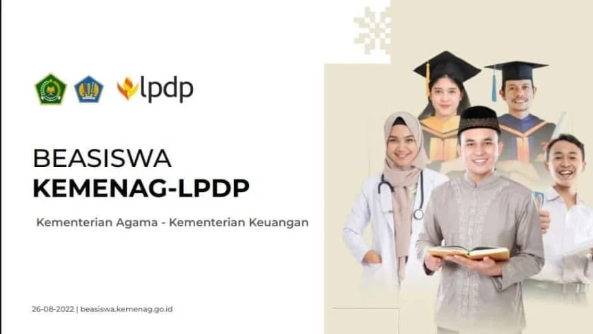 Kemenag dan LPDP Buka 10 Program Beasiswa Sarjana hingga Doktor, Catat Syarat dan Tanggal Pentingnya