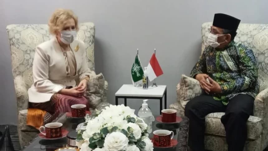 Kaleidoskop 2022: Gus Yahya Terima Kunjungan Dubes-Dubes Eropa dan Amerika, Suarakan Perdamaian