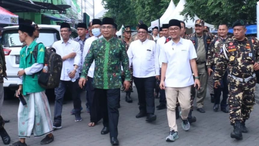 Cek Persiapan Puncak Resepsi 1 Abad NU, Gus Yahya: Kita Gelar 24 Jam, Tak Usah Berebut