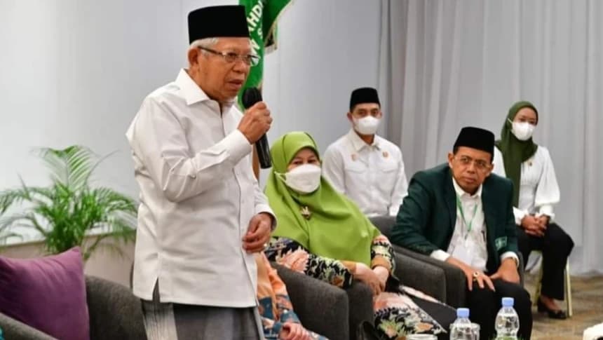 KH Ma'ruf Amin Dukung UNU Sumbar Terus Berkembang