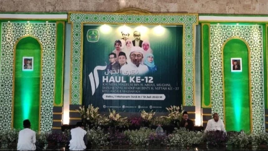 Ribuan Jamaah Hadiri Haul Ke-12 KH Masruri Abdul Mughni di Pesantren Al-Hikmah 2 Brebes