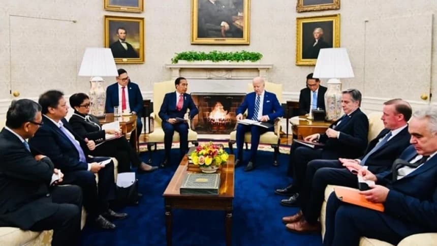 Poin-Poin Pertemuan Jokowi dan Joe Biden, Singgung Gencatan Senjata Israel-Palestina