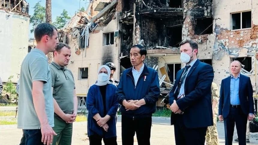 Jokowi Bawa Misi Perdamaian Ukraina-Rusia, Berharap Perang Segera Dihentikan