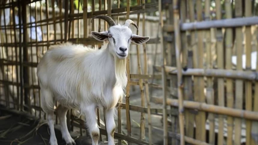 Kambing Jantan Bergigi Poel