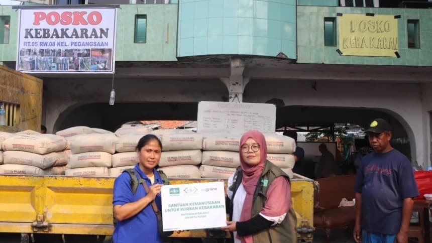 Hasil Penggalangan NU Online Super App Disalurkan LAZISNU untuk Bantu Warga Terdampak Kebakaran