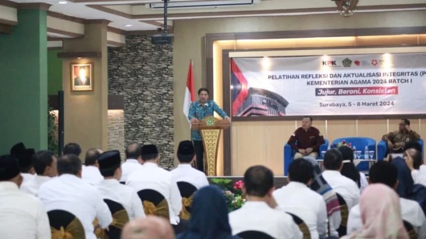 Kemenag dan KPK Bangun Integritas ASN Melalui Pelatihan Prestasi