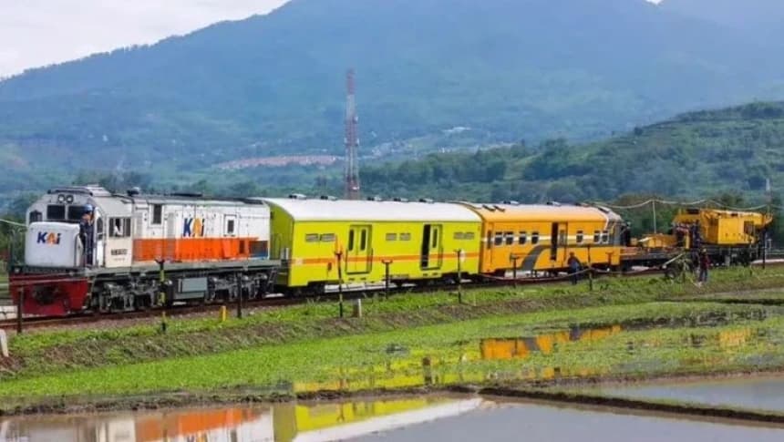 PT KAI: Jalur Haurpugur–Cicalengka Sudah Bisa Dilalui dengan Kecepatan Terbatas
