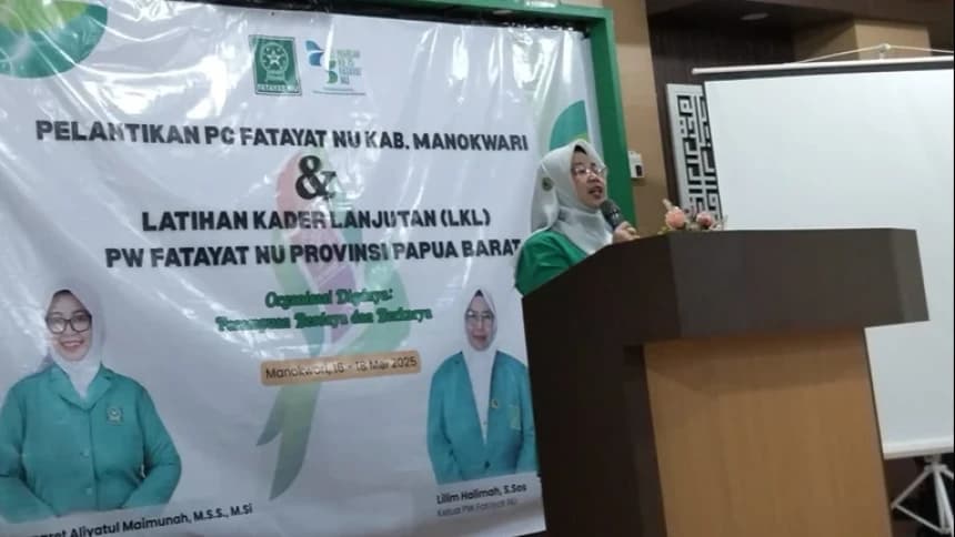 Ketua Umum Fatayat NU Ajak Kader Papua Barat Jadi Motor Perubahan Sosial