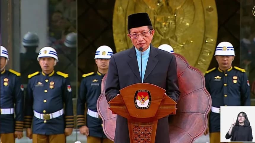 Doa Imam Besar Masjid Istiqlal untuk Kampanye Pemilu 2024 yang Damai