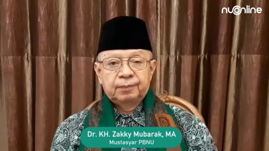 Mustasyar PBNU Kiai Zakky Mubarak Beberkan Adab Berdoa