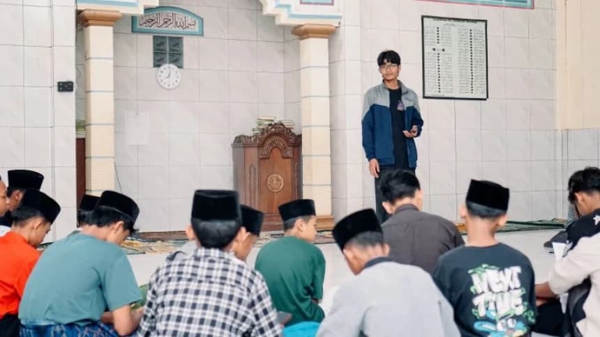 KKN Mahasiswa IPMAFA Pati Selenggarakan Pelatihan Bilal di Jepara