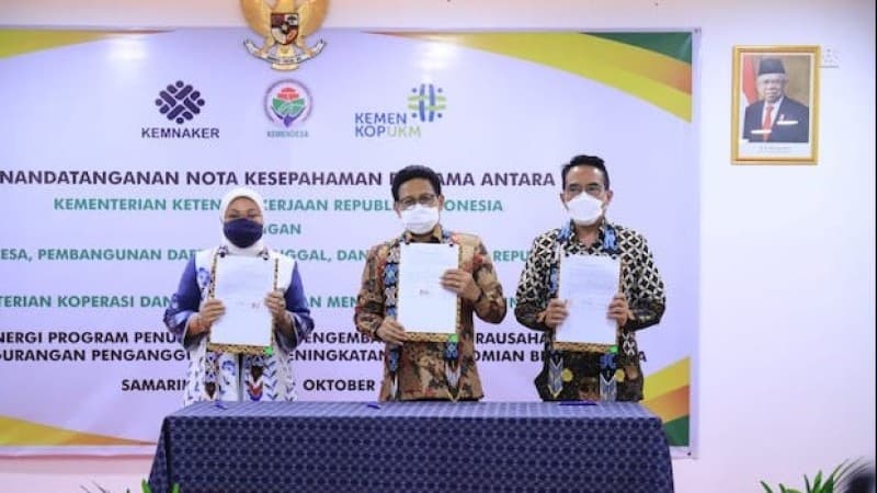 Gandeng 2 Kementerian, Menaker: Tujuan Bersama Mengurangi Pengangguran