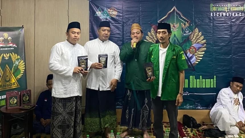 Perkuat Kemandirian Ekonomi, GP Ansor Cinere Luncurkan Produk Kopi KOPiYAH