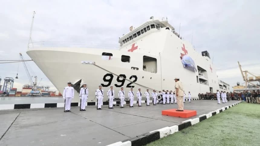 Berangkatkan KRI Radjiman, Indonesia Kembali Kirim Bantuan Kemanusiaan ke Palestina