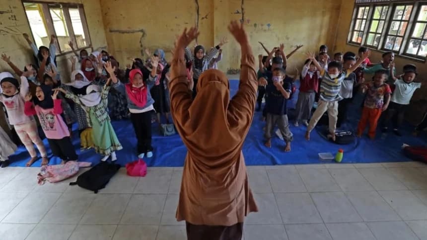 Kegiatan Belajar Mengajar Kembali Dimulai, Hari Pertama Siswa Dapat Materi Psikososial