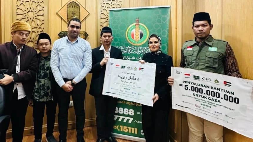 LAZISNU Gandeng Lembaga Zakat Grand Syekh Al-Azhar Salurkan Rp5 Miliar untuk Palestina 