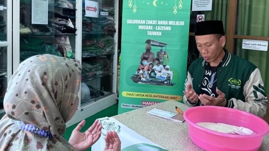 LAZISNU PCINU Taiwan Buka Posko Pelayanan Zakat di 13 Penjuru Kota