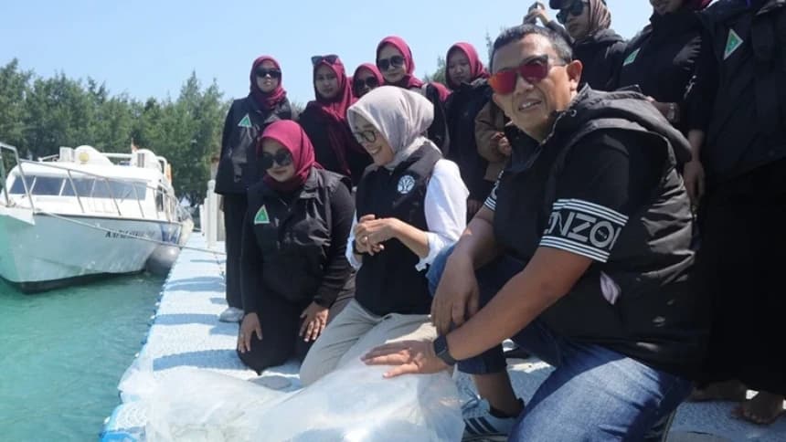 IPPNU Tebar Ratusan Ikan dan Tanam Bakau, Wujud Nyata Cinta Lingkungan