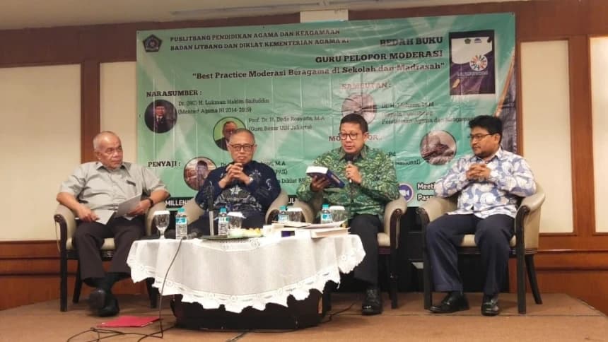 Lukman Hakim Saifuddin Apresiasi Semangat para Guru Pelopor Moderasi