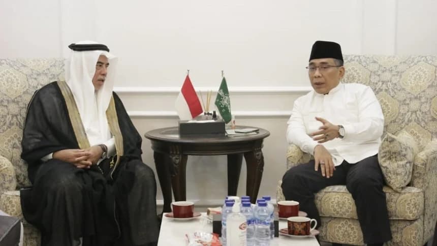 Liga Muslim Dunia Temui Ketum PBNU Bahas Konferensi Internasional