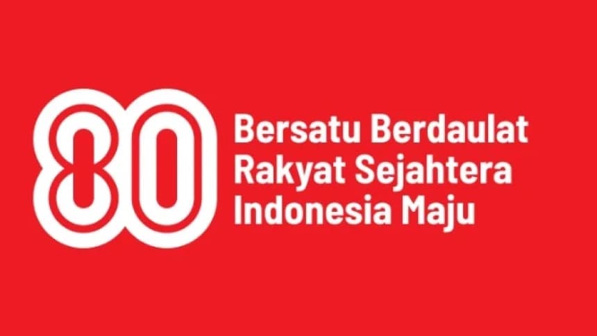 Unduh Logo HUT Ke-80 RI dan Panduan Cetak di Sini