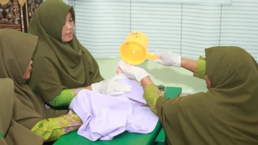 Lomba Pemulasaraan Jenazah hingga Pembagian Bingkisan Warnai Peringatan Harlah NU di Tebo Jambi