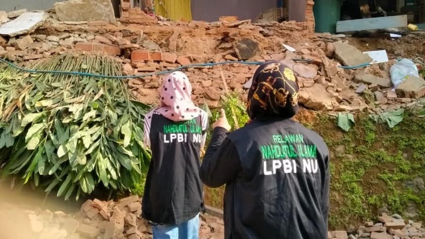LPBINU Bagikan Prosedur Penyelamatan Diri saat Gempa Bumi
