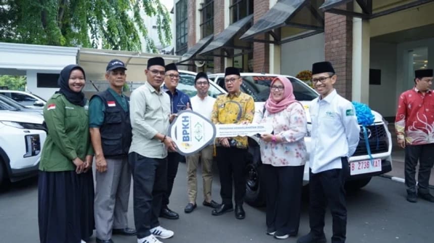 LPBINU Terima Bantuan Satu Unit Mobil Siaga Bencana dari BPKH Melalui NU Care-LAZISNU