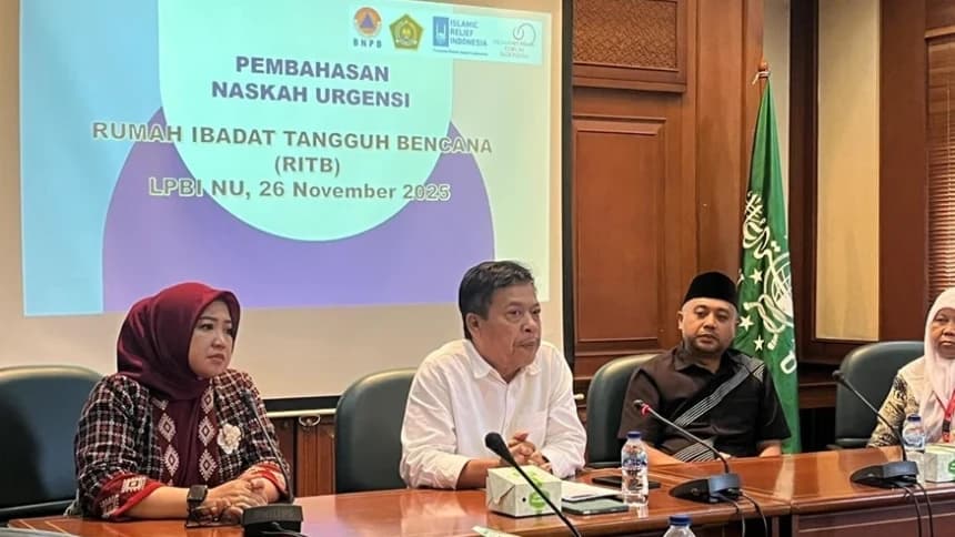 LPBI PBNU dan BNPB Dorong Masjid Jadi Rumah Ibadah Tangguh Bencana