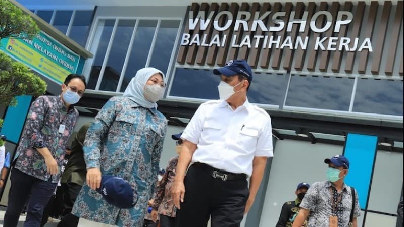 Menduga Biasa-biasa Saja, Menko Marves Luhut Terkejut Lihat Perubahan BLK Kemnaker