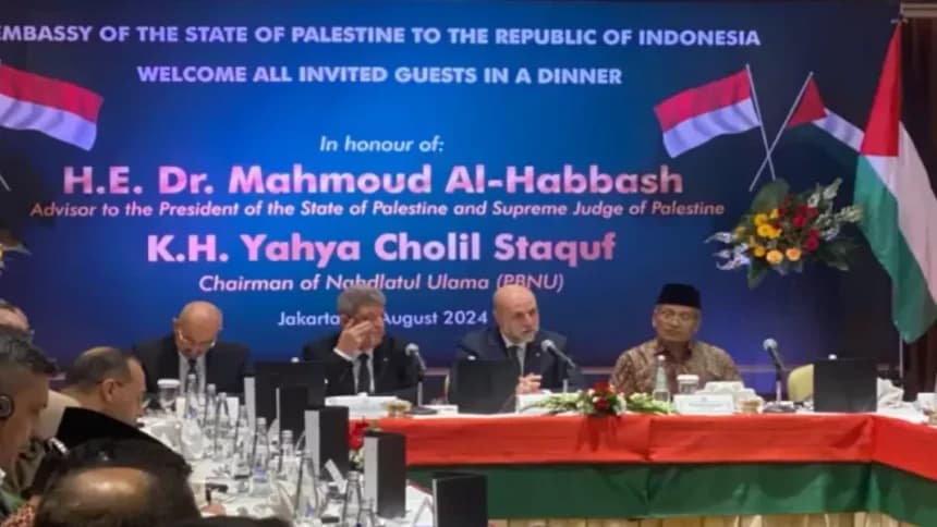 PBNU Sambut Kedatangan Mahmoud Al-Habbash, Ungkap Permasalahan di Palestina