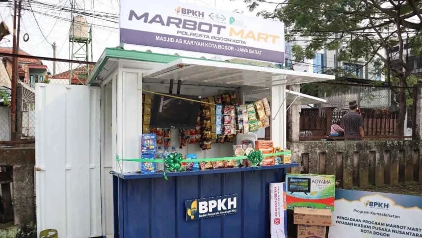 30 Gerai Marbot Mart NU Care-BPKH Bantu Ekonomi Warga Bogor dan Cianjur