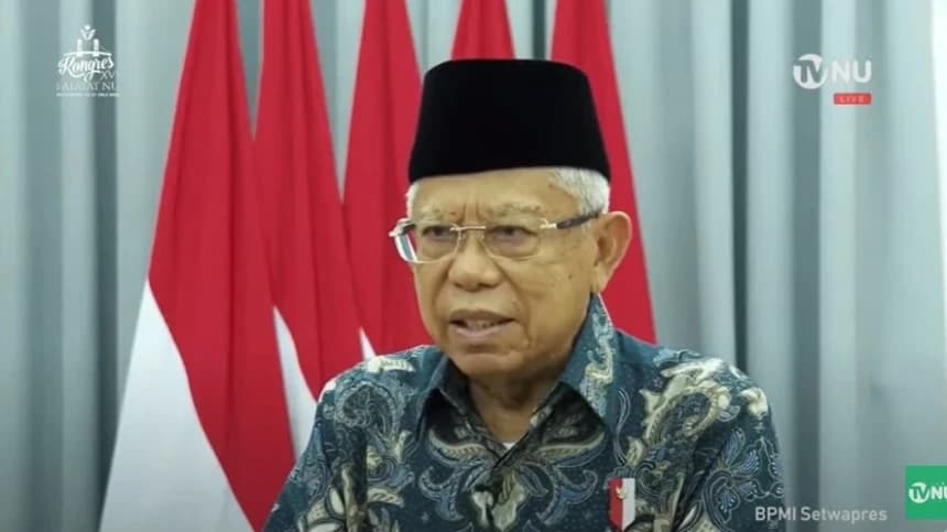 Buka Kongres ke XVI Fatayat NU, Ini Harapan Wapres KH Ma'ruf Amin
